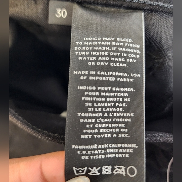 J Brand Men's Black Kane Straight Fit Denim Jeans, sz 30 - Picture 12 of 16